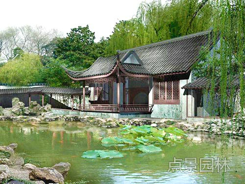 点景庭院